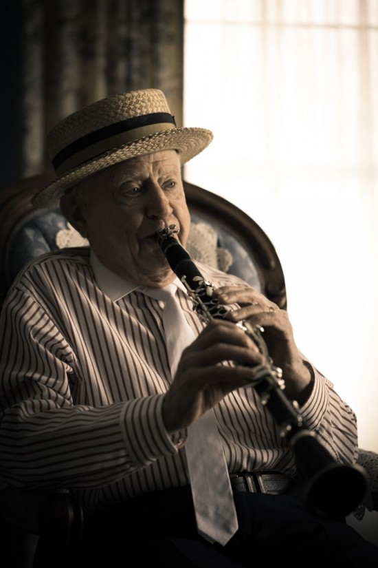 Dr. Everett Lynn, a ninety-two year old clarinetist makes music wherever he goes.