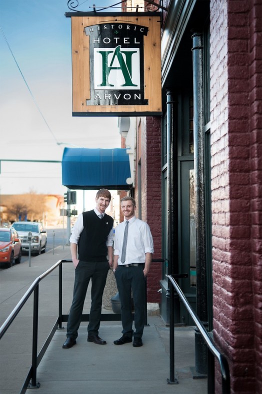 Whether you’re a local looking for lunch or libation, or a tired traveler in search of supper and a place to hang your hat, Reid and Patrick will greet you at the front door of the Arvon Block.