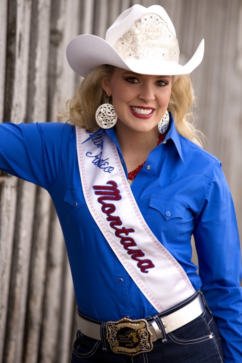 Lindsay Garpestad is sixth generation rancher and third generation rodeo queen in her family.