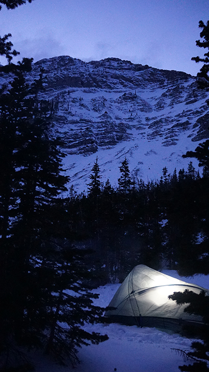 Busting drifts is just part of the gig when packing into little traveled winter peaks and passes.